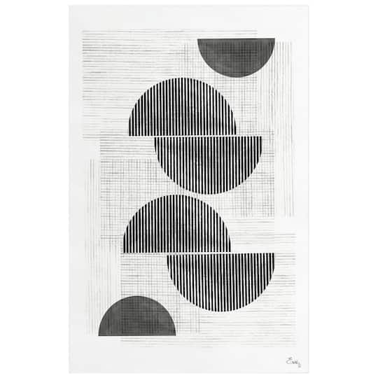 Empire Art Direct 5ft. x 7.5ft. Retro Modern I Tapis D'Art Washable Geometric Area Rug